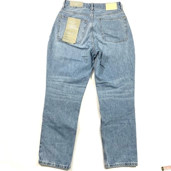 New Everlane The Curvy 90s Cheeky Straight Jeans Size 30 Regular - Picture 3 of 10